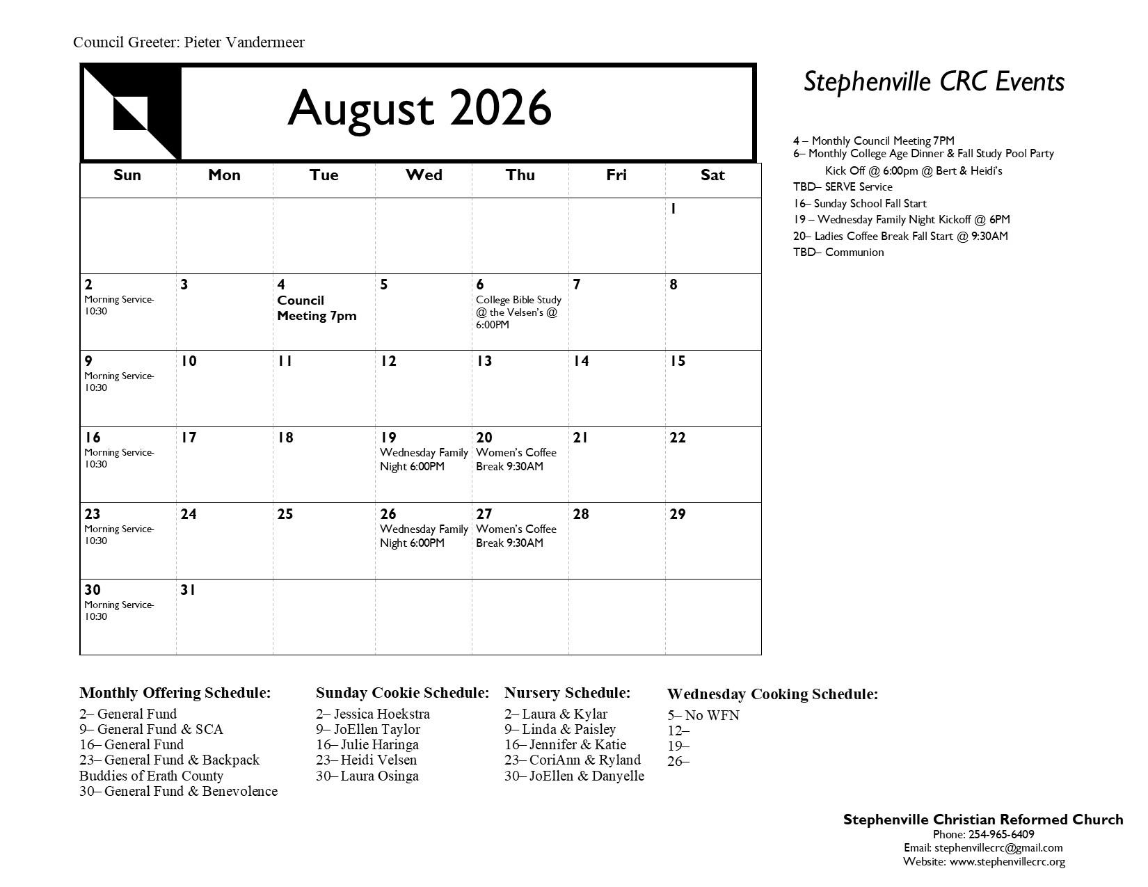 August
