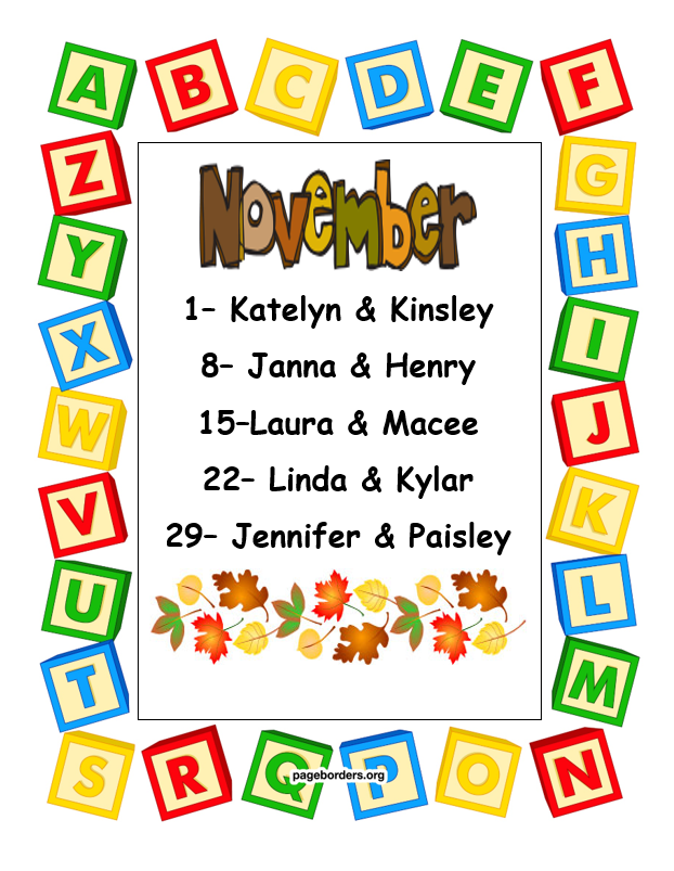 November Nursery